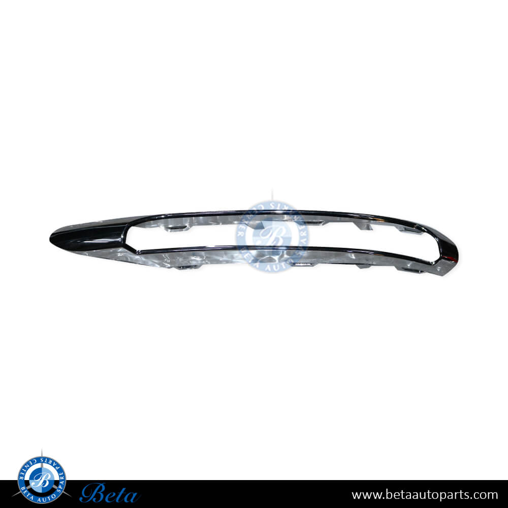 Left Side Front Bumper Lower Grille Chrome Moulding Normal AMG for Mercedes GLK-Class X204 2012-2015 models, Part Number 2048853574 Left Side Front Bumper Lower Grille Chrome Moulding Normal AMG for Mercedes GLK-Class X204 2012-2015 models, Part Number 2048853574